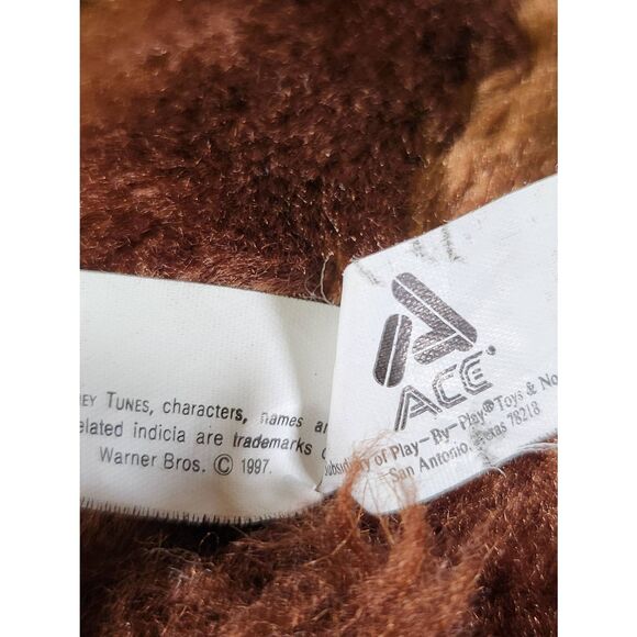 Vintage Looney Tunes Warner Bros Tazmanian Devil TAZ Plush #A47 - Picture 6 of 6